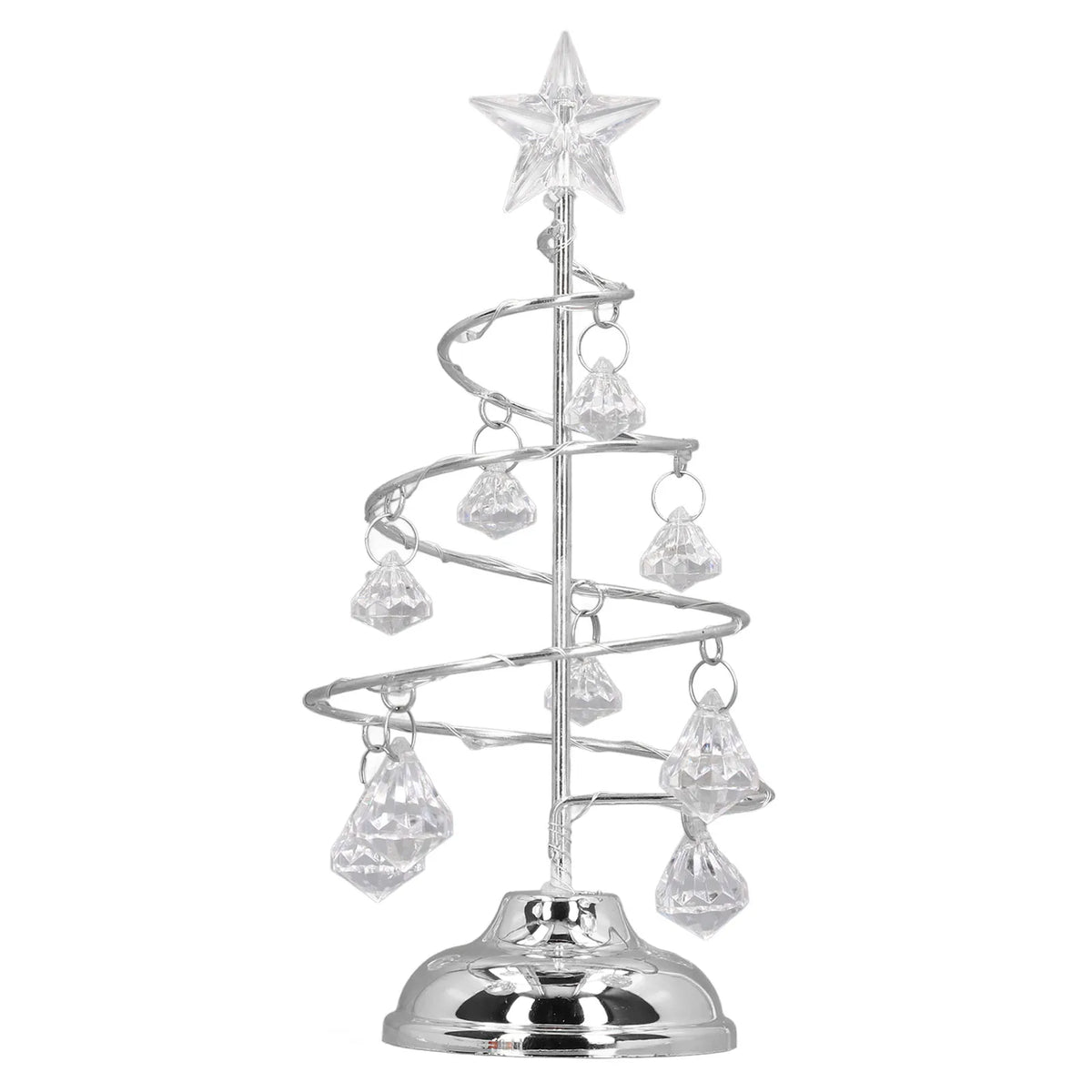 LED Christmas Tree Lamp – Crystal Festive Table Decoration