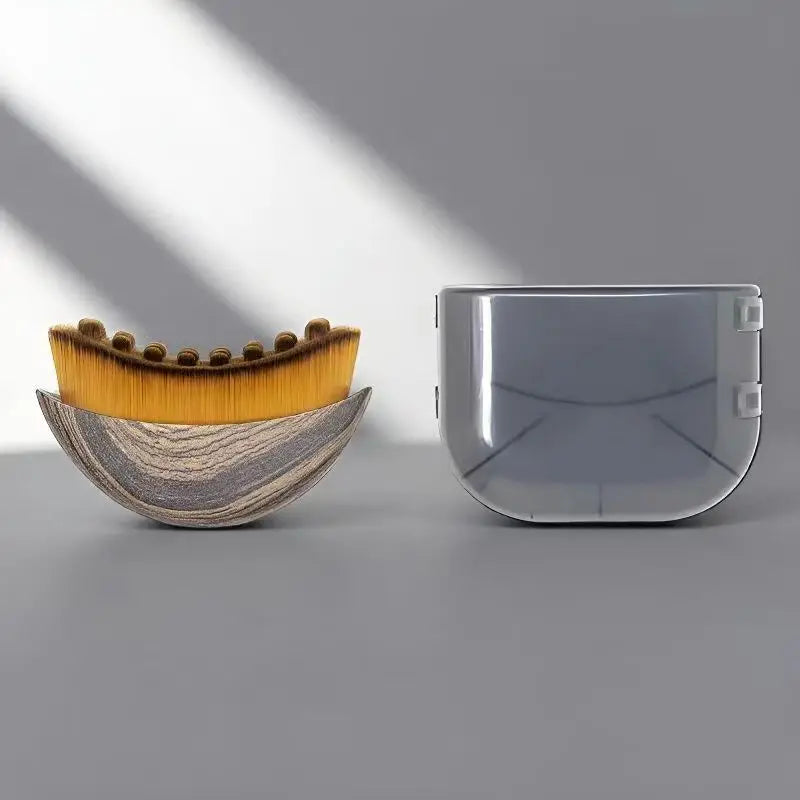 Facial Massage & Contour Brush with Storage Box
